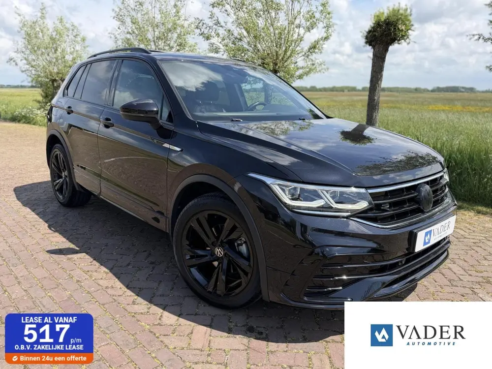 Volkswagen Tiguan 1.5 TSI R-Line Black Style Pano Matrix ACC uit 2021