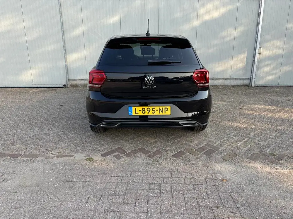 Volkswagen Polo 1.0 TSI R-Line 95pk 2021 Zwart | NAP | BTW uit 2021, foto 4