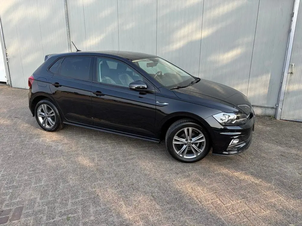 Volkswagen Polo 1.0 TSI R-Line 95pk 2021 Zwart | NAP | BTW uit 2021, foto 7