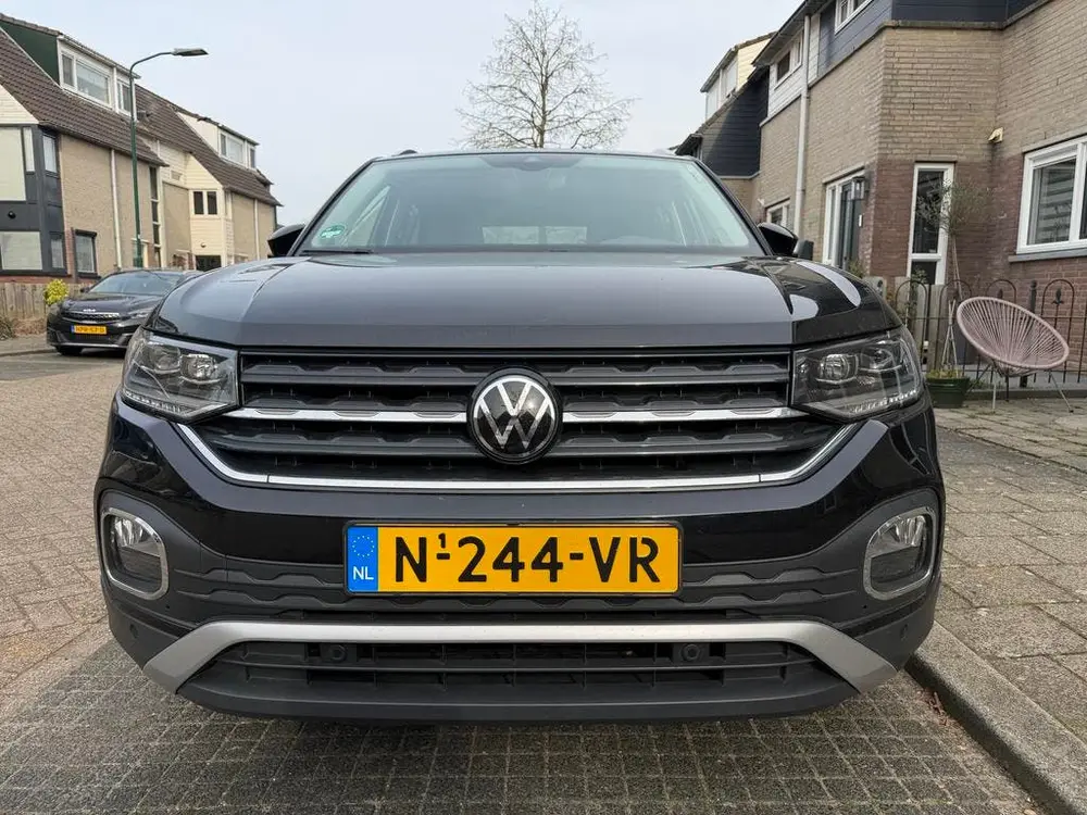 Volkswagen T-Cross 1.0 TSI 110pk 2022 Zwart uit 2022, foto 4