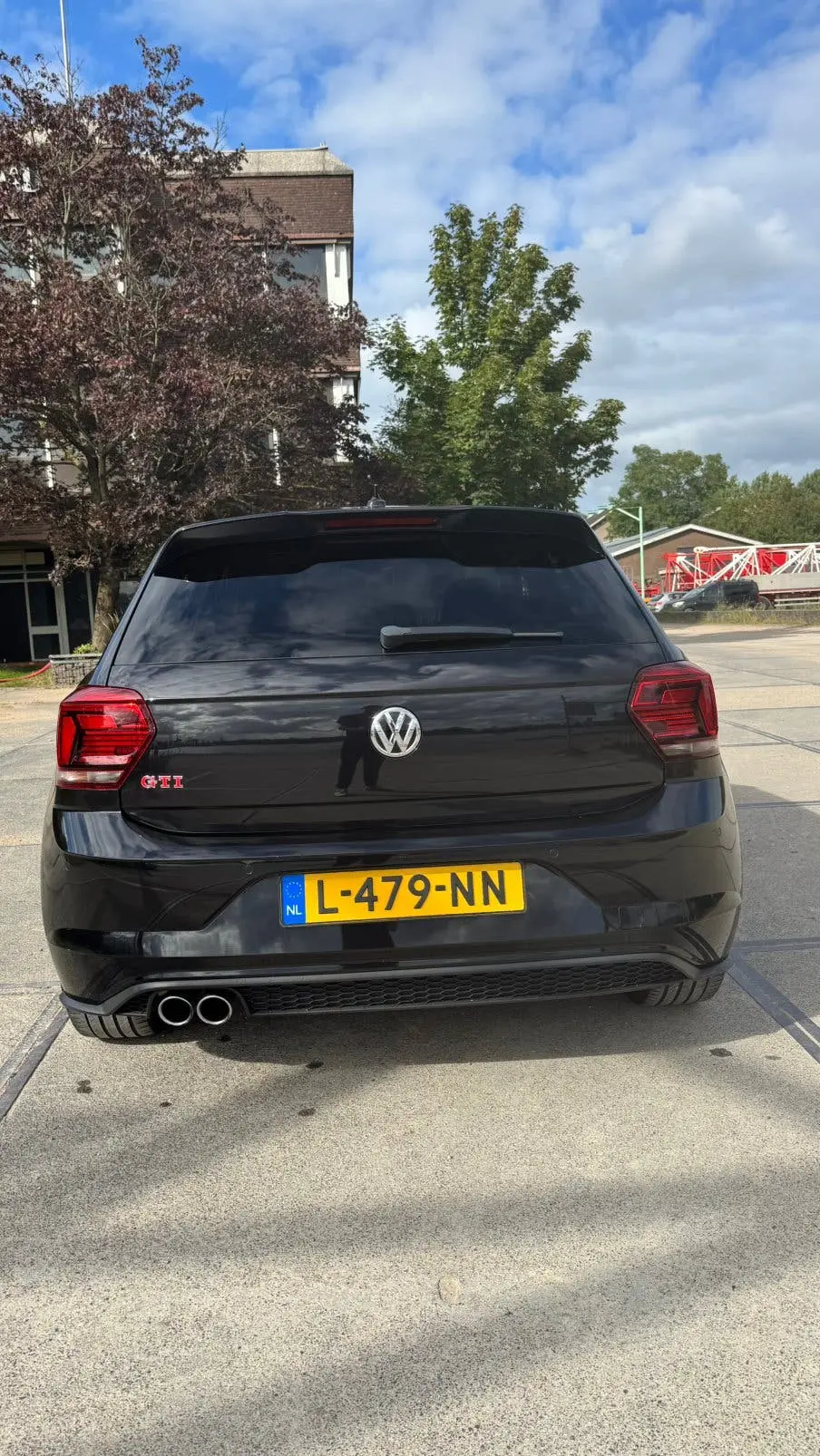 Volkswagen Polo gti 2.0 TSI 200pk 6-DSG 2019 Zwart uit 2019, foto 5