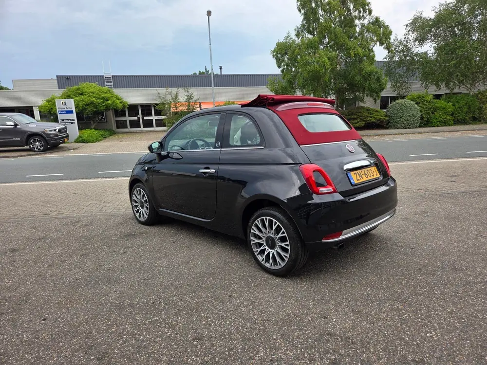 Fiat 500 C 120th edition Twinair Turbo 85pk 2019 Zwart uit 2019, foto 4