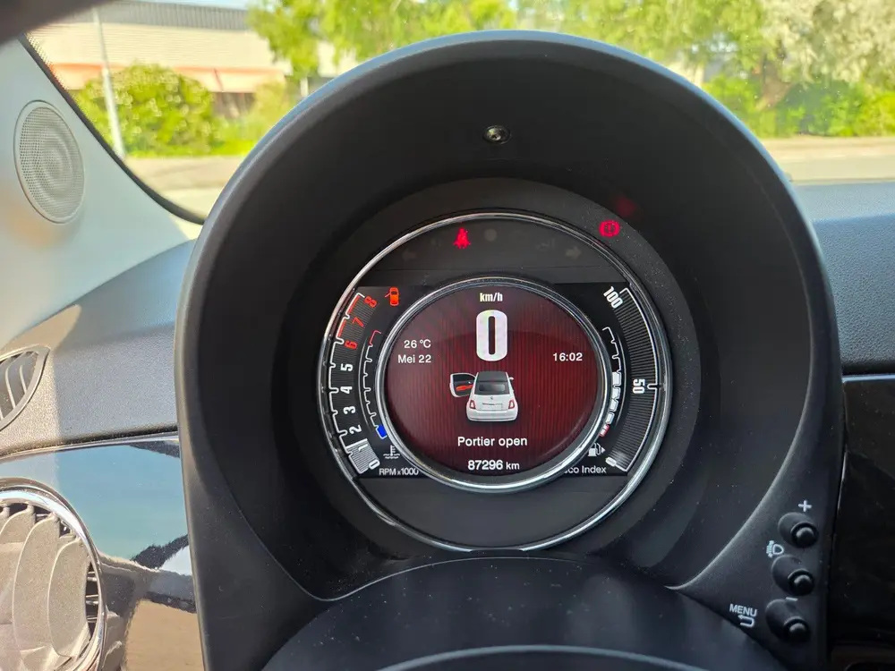 Fiat 500 C 120th edition Twinair Turbo 85pk 2019 Zwart uit 2019, foto 5
