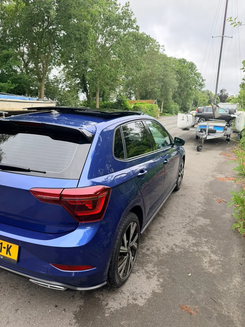 Volkswagen Polo 1.0 TSI 110pk Dsg-7 2022 Blauw uit 2022, foto 7