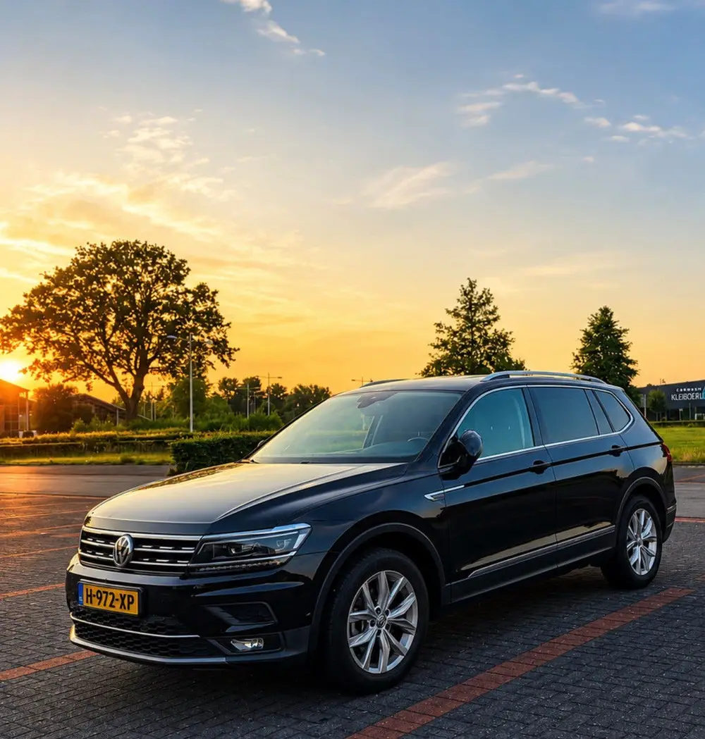 Volkswagen Tiguan Allspace Highline 7p Zwart uit 2019