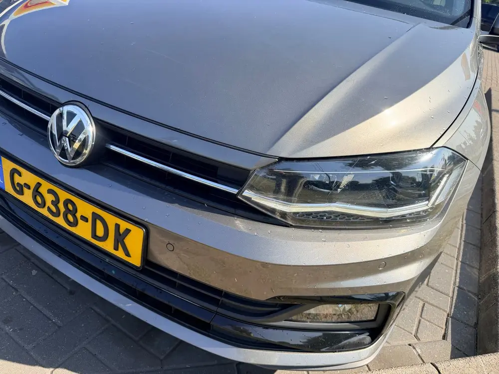 Volkswagen Polo R line ext. Volkswagen Polo 1.0 TSI 95pk 7-DSG 2019 Grijs uit 2019, foto 11