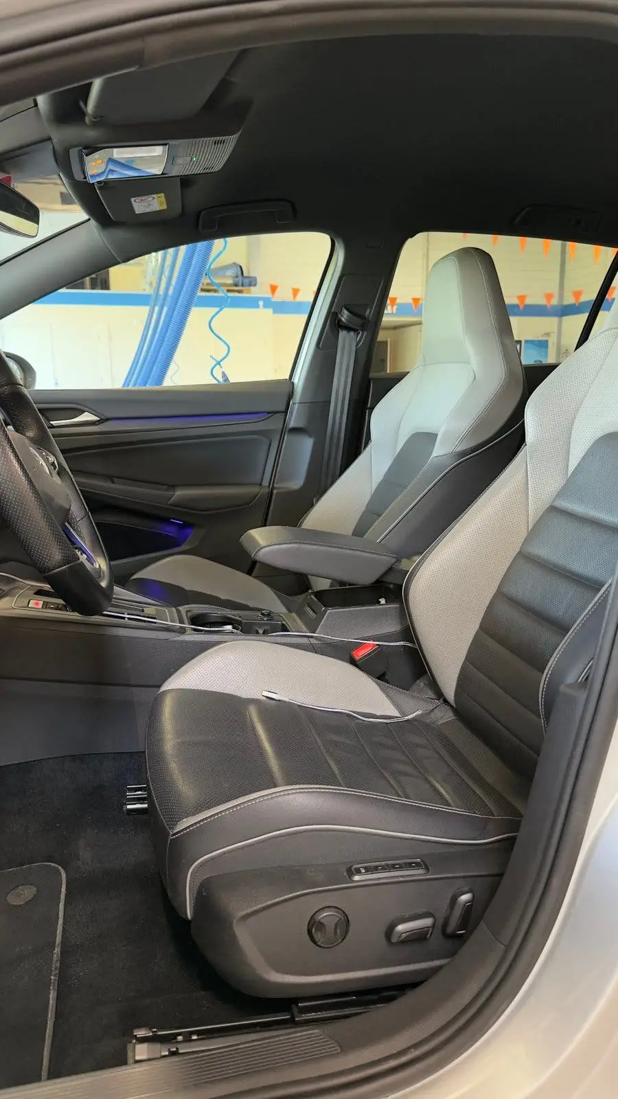 Volkswagen Golf 1.4 Ehybrid 245pk DSG,LEER Grijs Full option uit 2021, foto 10