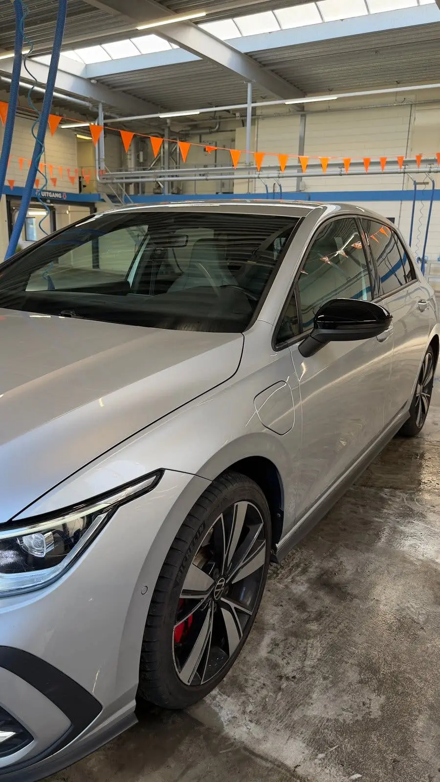 Volkswagen Golf 1.4 Ehybrid 245pk DSG,LEER Grijs Full option uit 2021, foto 4