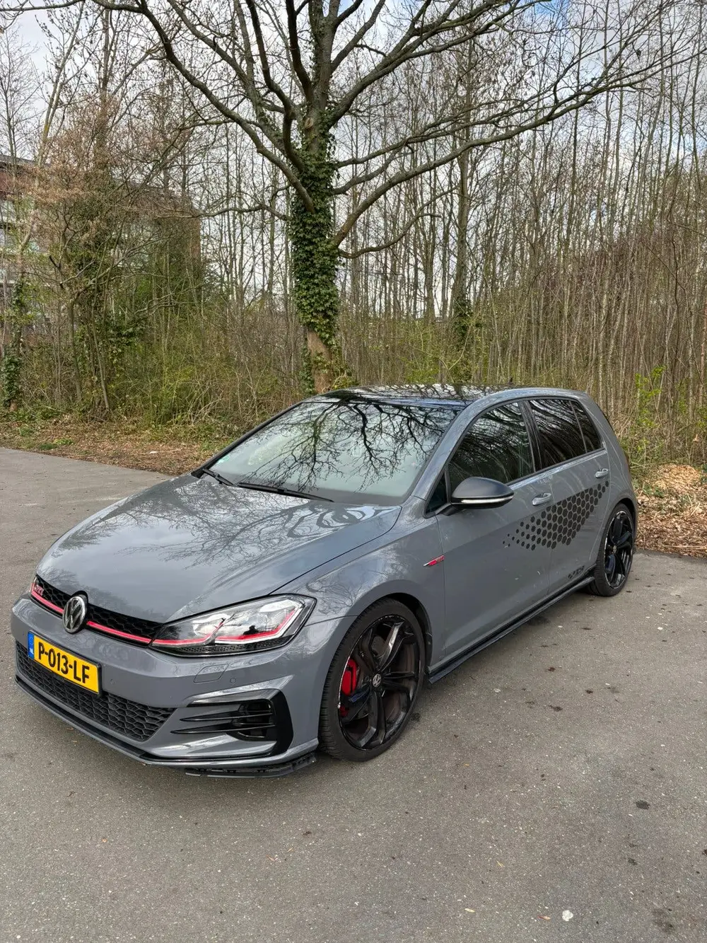 Volkswagen Golf VII Golf GTI TCR 2.0 TSI 290pk AKRA 7-DSG 2019 Grijs uit 2019, foto 3