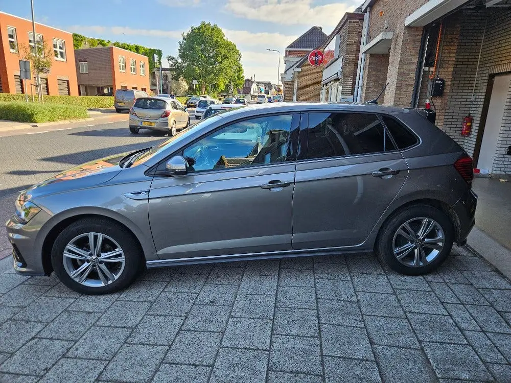 Volkswagen Polo 1.0 TSI R-Line 95pk 2021 Grijs uit 2021, foto 8