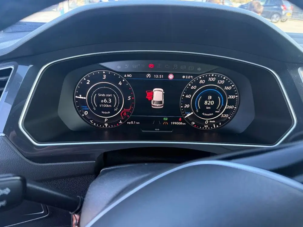 Volkswagen Tiguan 2.0 TDI 110KW 2019 Zwart uit 2019, foto 7