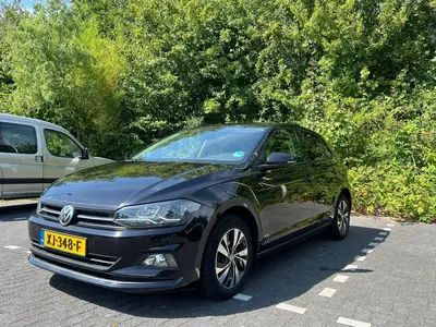 Volkswagen Polo 1.0 TSI 95pk 2019 Zwart CarPlay comfortline uit 2019