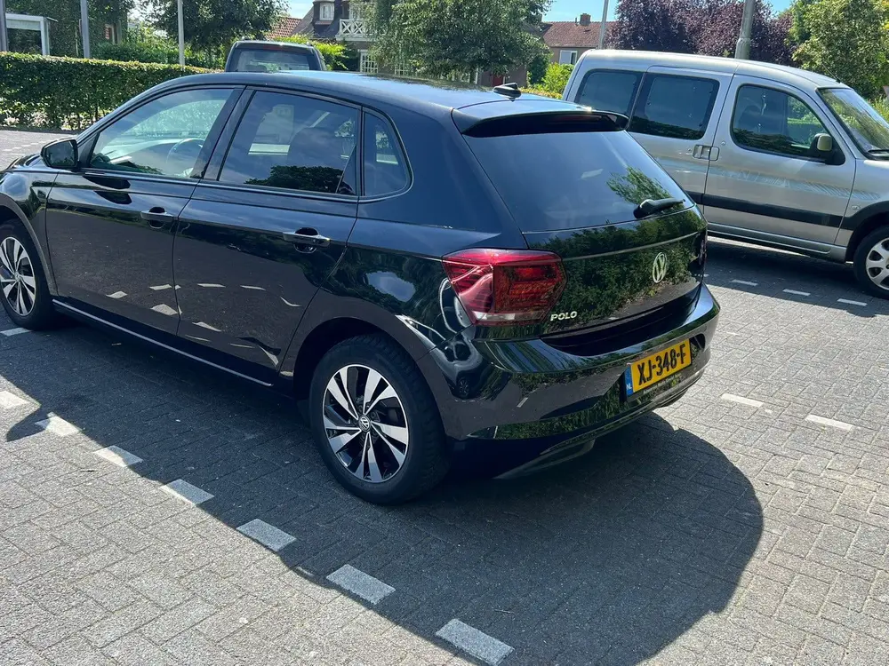 Volkswagen Polo 1.0 TSI 95pk 2019 Zwart CarPlay comfortline uit 2019, foto 6