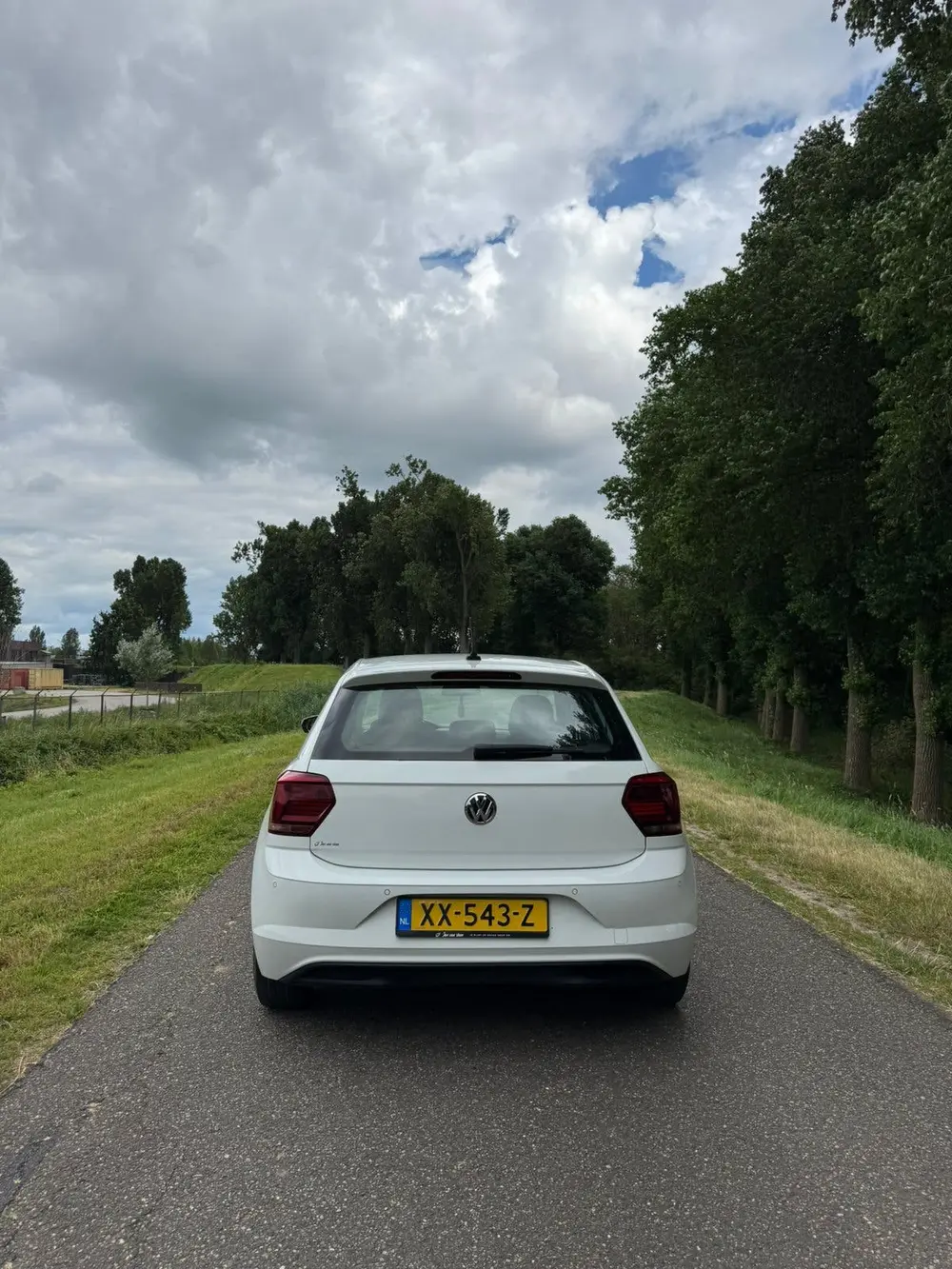 Volkswagen Polo 1.0 TSI 95pk 7-DSG 2019 Wit Digital Dash uit 2019, foto 4