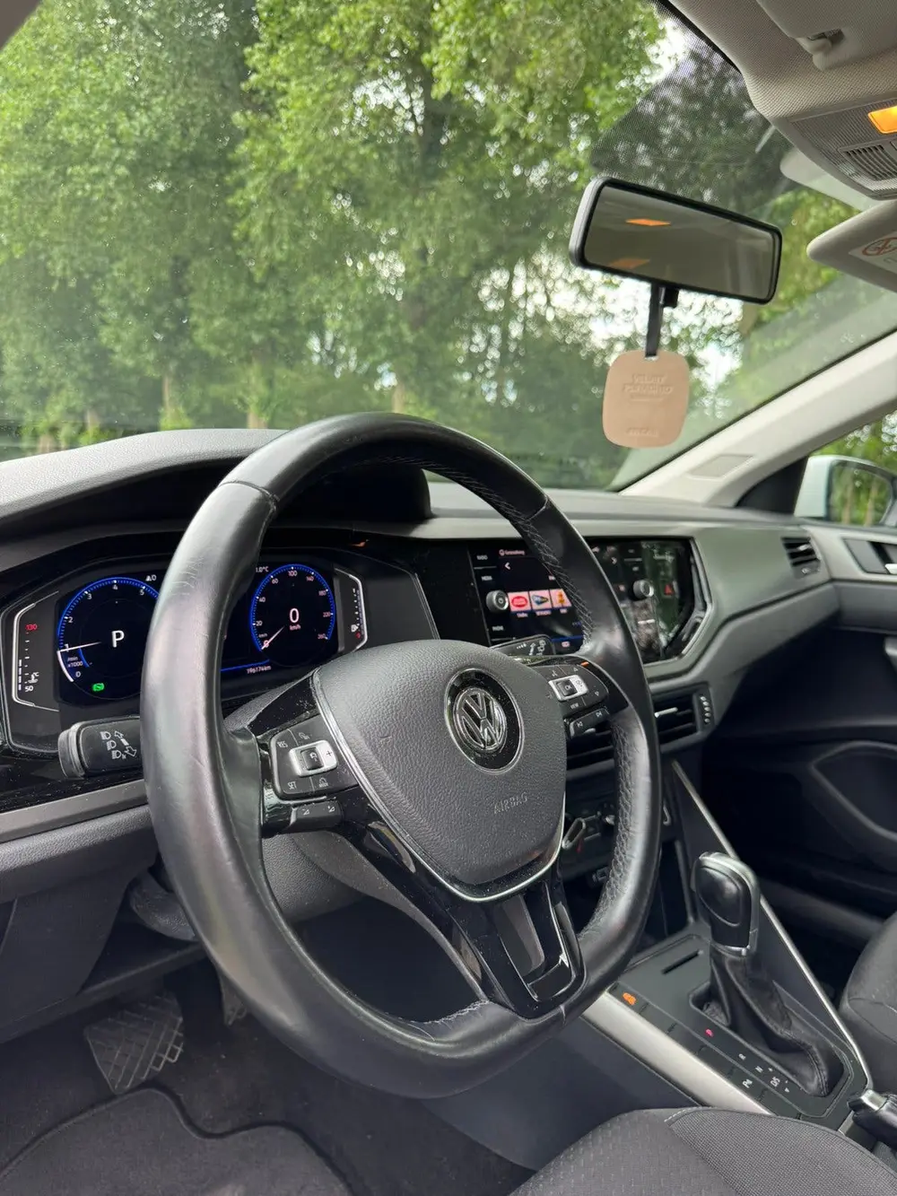 Volkswagen Polo 1.0 TSI 95pk 7-DSG 2019 Wit Digital Dash uit 2019, foto 8