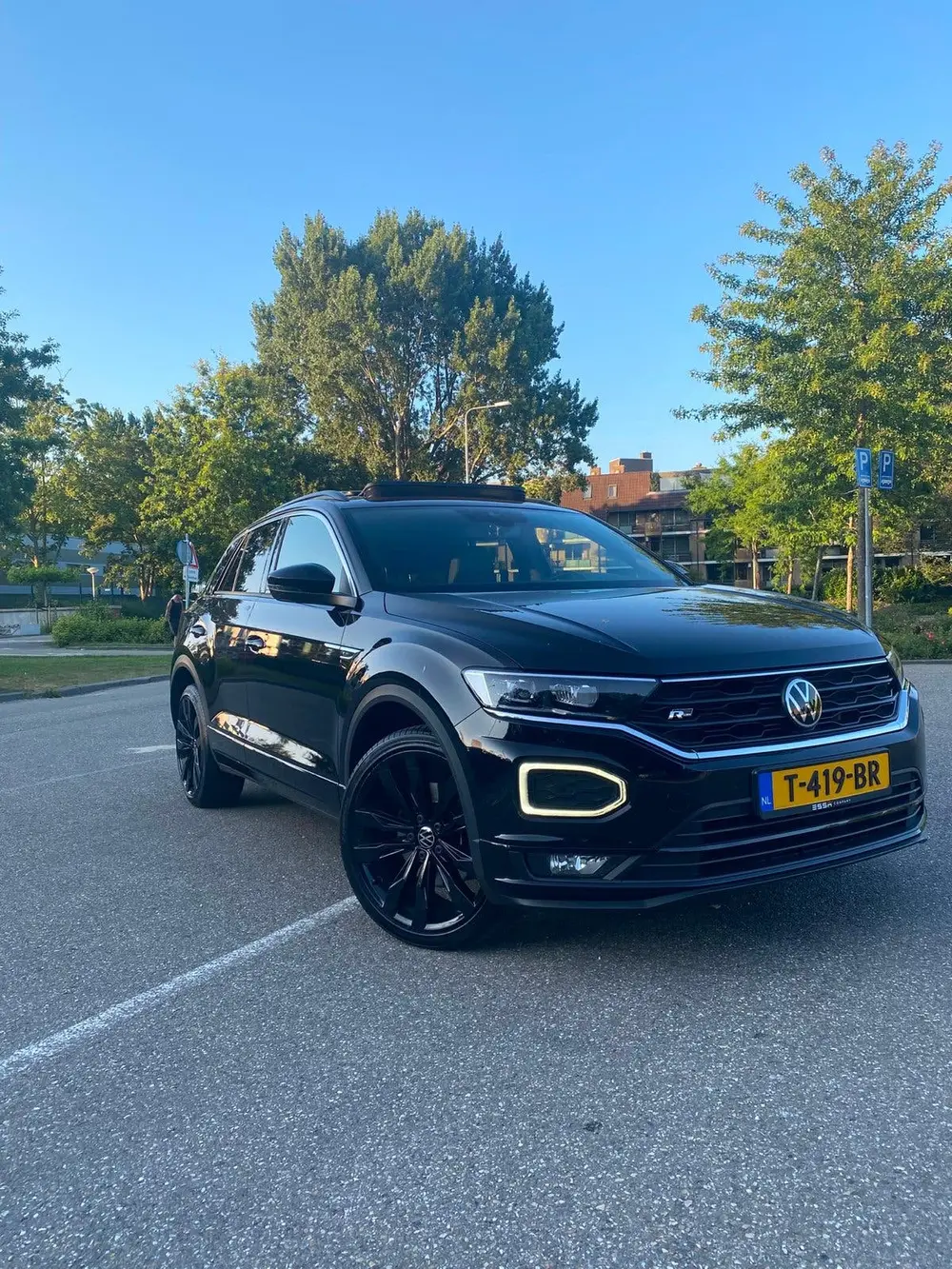 Volkswagen T-Roc 1.5 TSI 150pk 7-DSG 2022 Zwart uit 2022