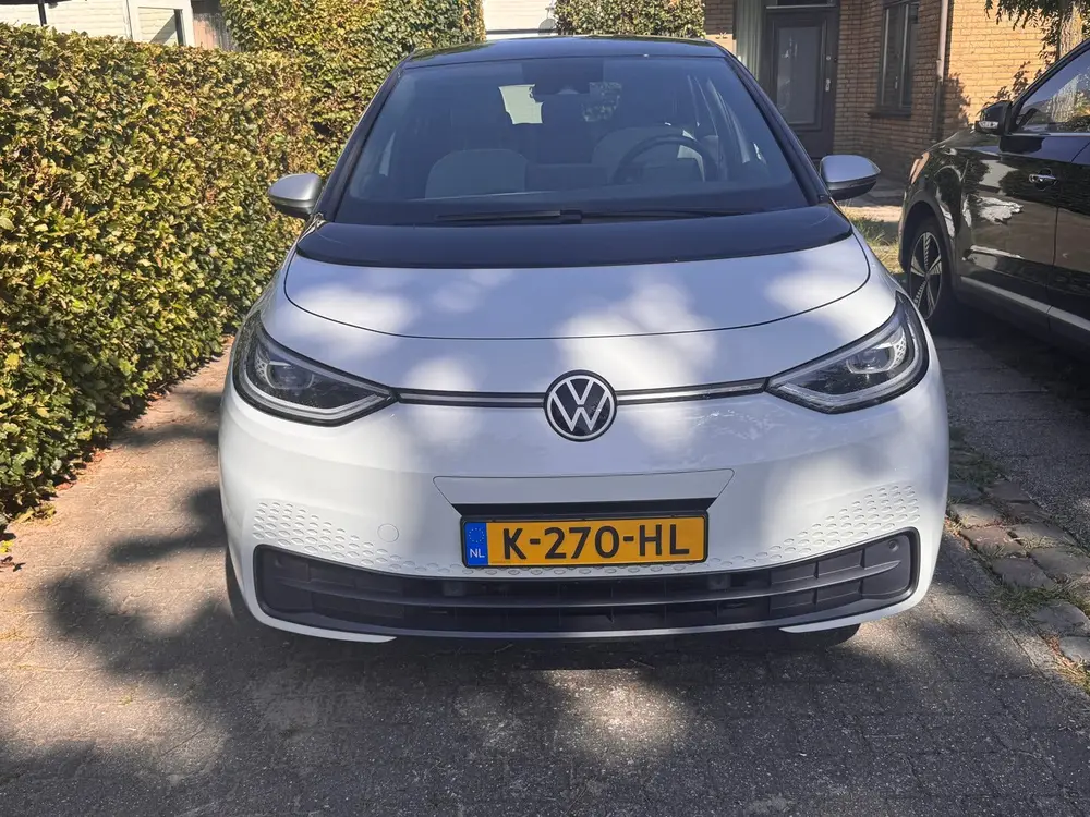 Volkswagen ID.3 58kWh 204pk 2020 Wit -127.735 KM Soh 91,7% uit 2020