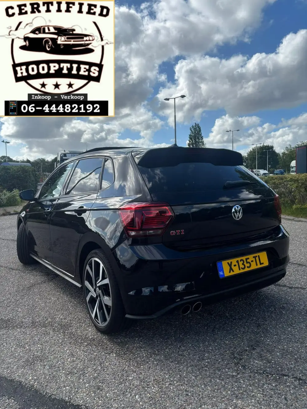 Volkswagen Polo 2.0 TSI 200pk 6-DSG 2019 Zwart FULL OPTION ! uit 2019, foto 3