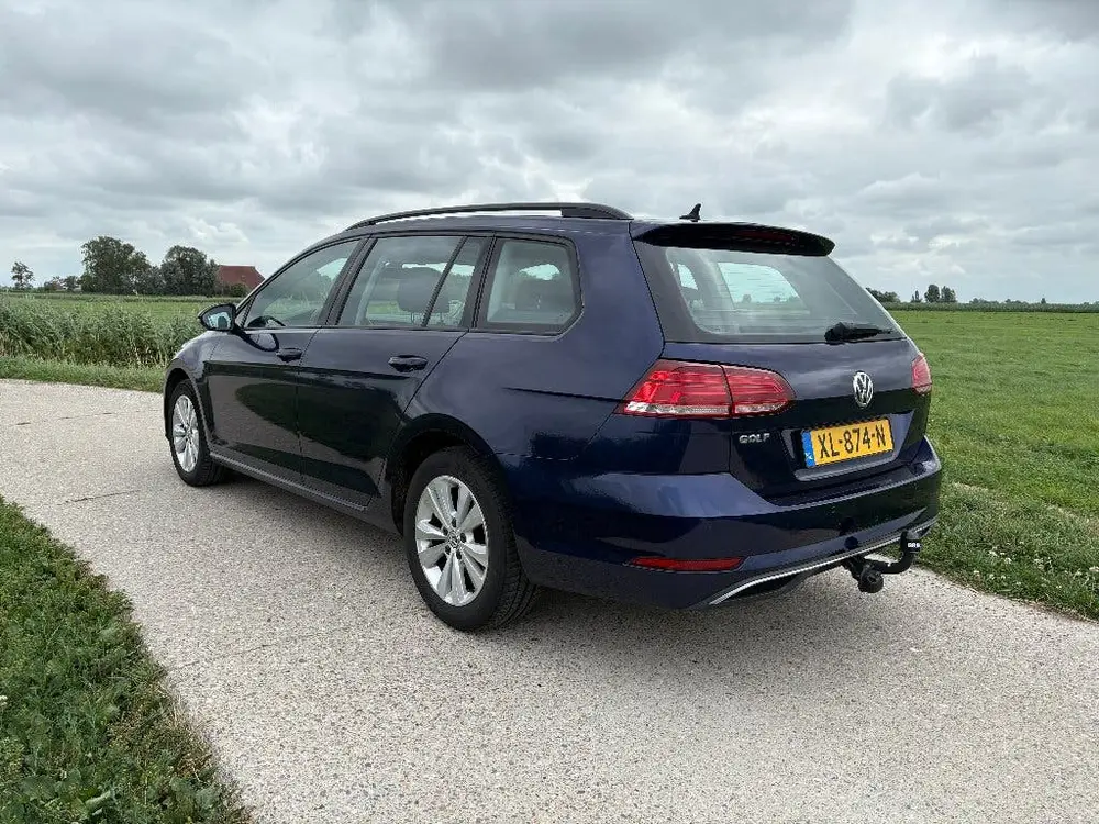Volkswagen Golf Variant 1.0 TSI 115pk 2019 Blauw TREKHAAK uit 2019, foto 3