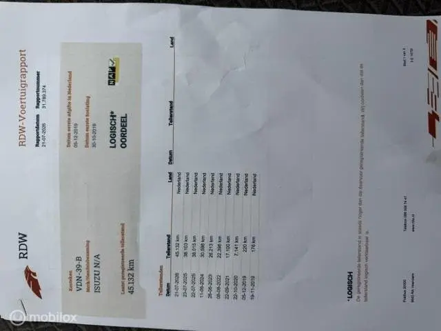 Isuzu NKR Pickup 45.000 KM uit 2019, foto 17