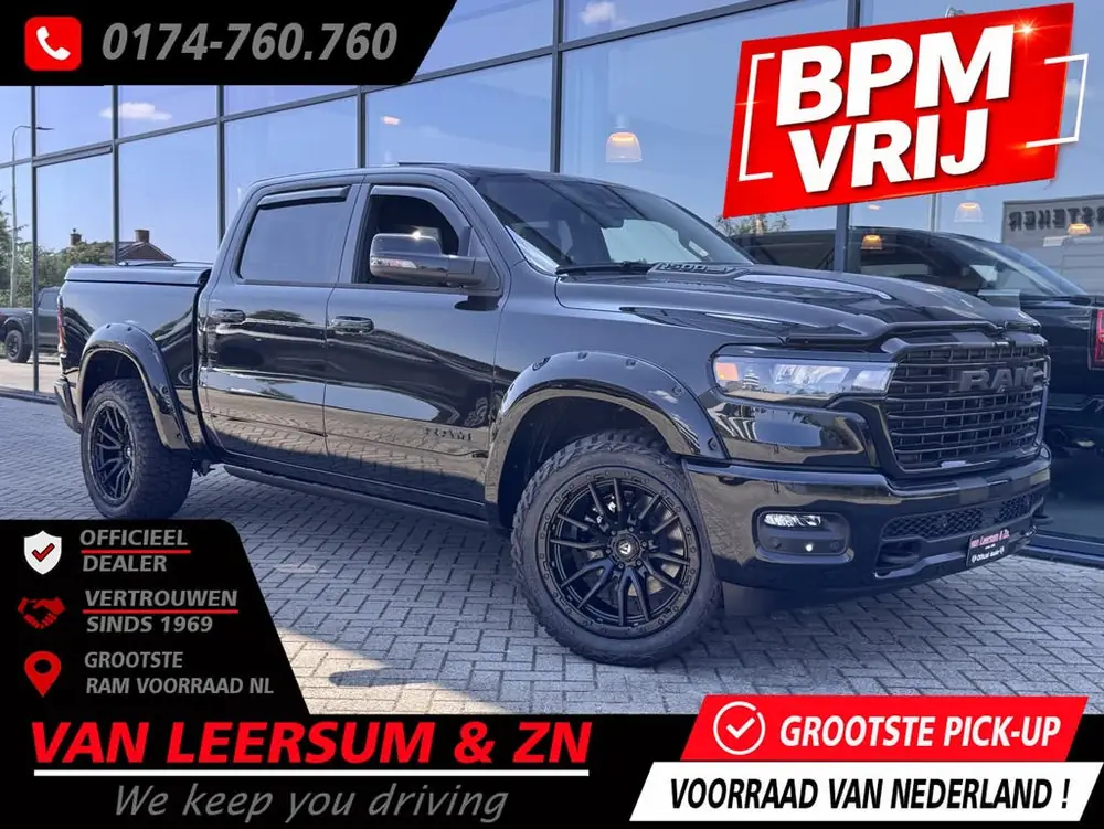 Dodge RAM 1500 Laramie Night XXL Hurricane | 3 jaar garantie uit 2024
