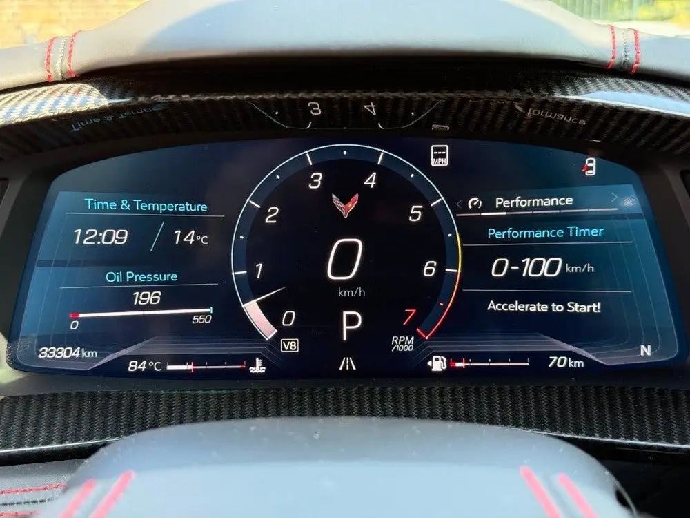 Chevrolet Corvette C8 Convertible Stingray R 6.2L V8 uit 2021, foto 9