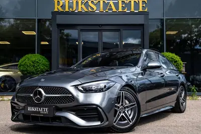 Mercedes-Benz C-Klasse Mercedes C-klasse C300 AMG Line|PANO|BURMESTER|360|18''|ACC uit 2021