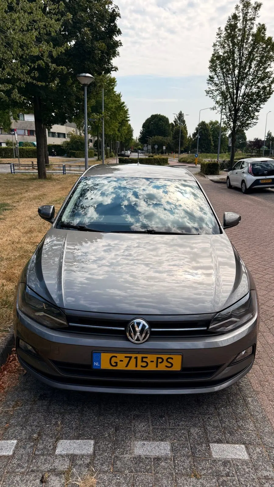 Volkswagen Polo 1.0 TSI 95pk 2019 Grijs (NAP) uit 2019