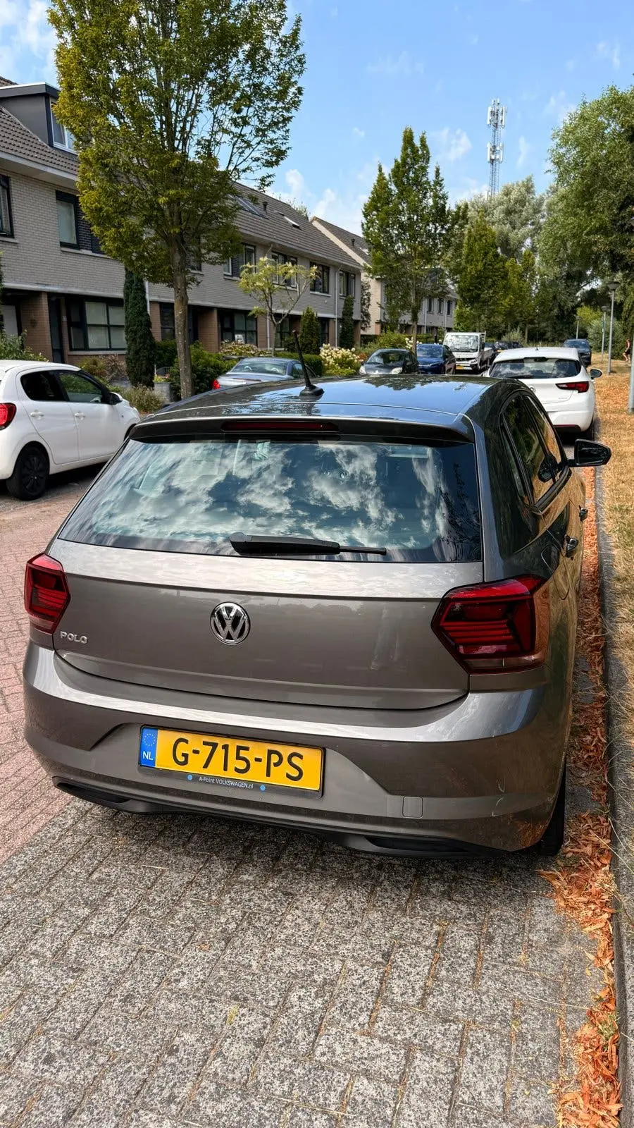 Volkswagen Polo 1.0 TSI 95pk 2019 Grijs (NAP) uit 2019, foto 8
