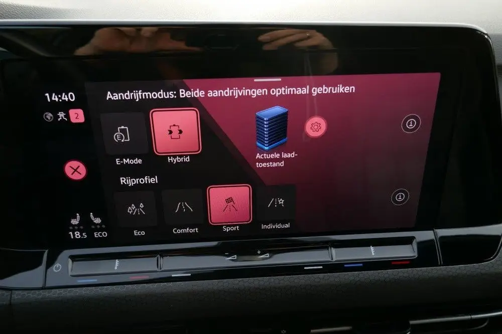 Volkswagen Golf 1.4 EHYBRID GTE 150 PK APPLE CARPLAY / NA uit 2020, foto 12