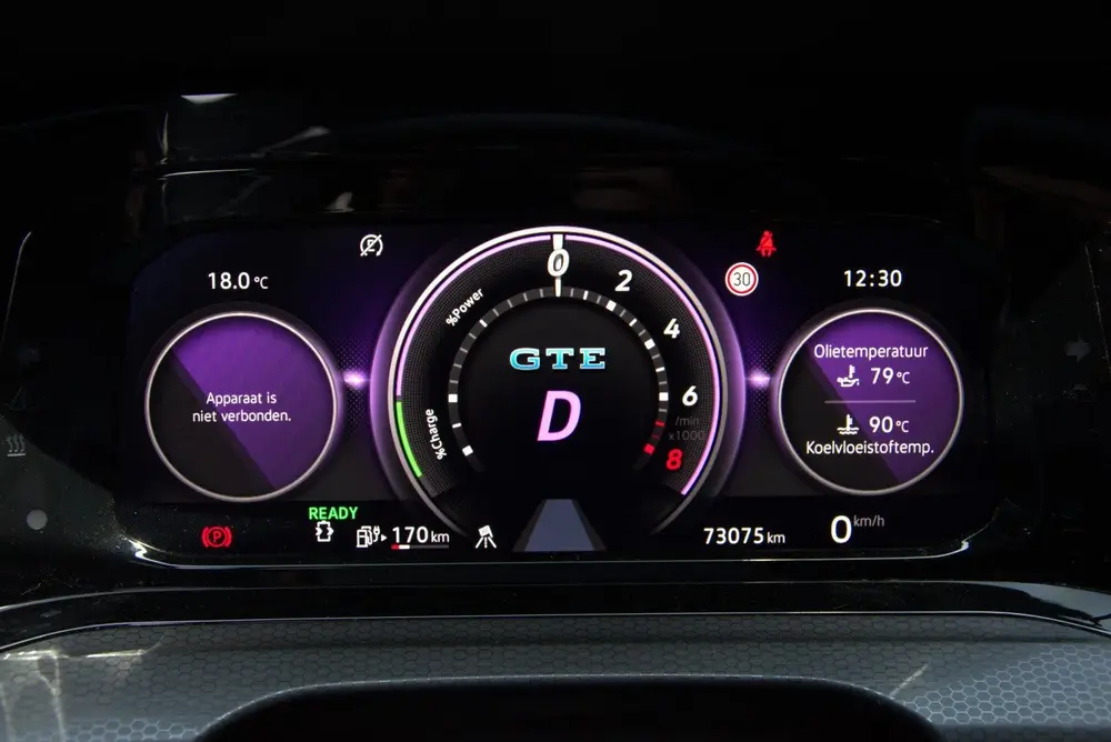 Volkswagen Golf 1.4 eHybrid GTE, Pano dak, Head up, Clima uit 2021, foto 11
