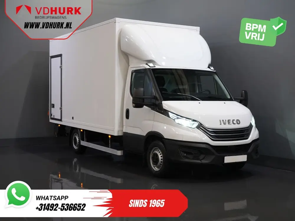 Iveco Daily 35S18HV 3.0 Aut. ZF BPM VRIJ! Bakwagen Laadklep/ uit 2023