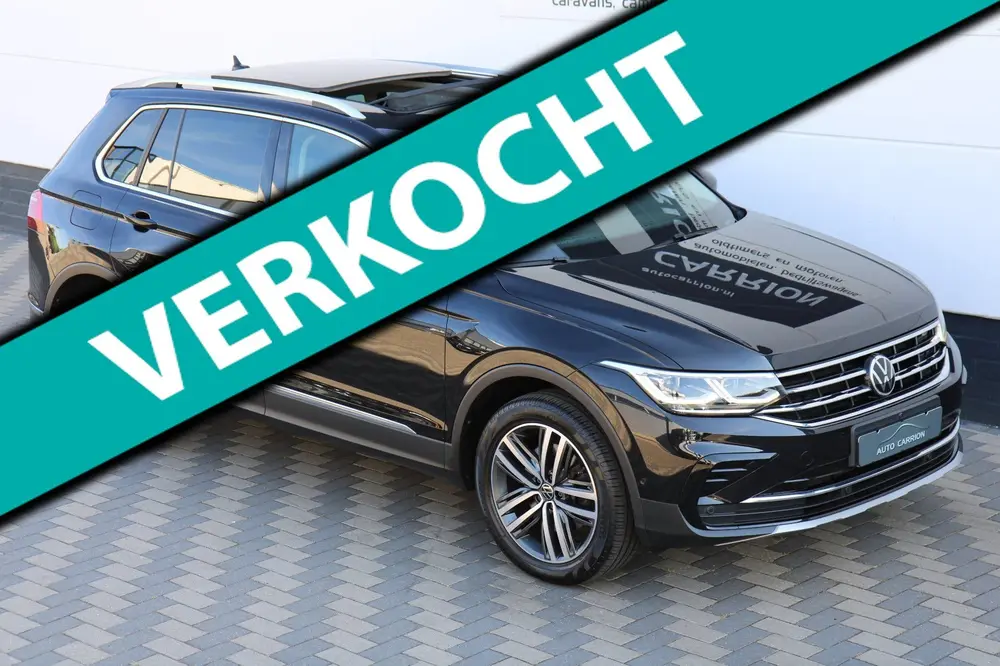 Volkswagen Tiguan 1.4 TSI eHybrid Pano Leder Carplay Trekhaa uit 2021