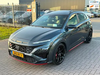 Hyundai Kona N 2.0 2022 280PK Grijs Vol opties Fabrieks-gara uit 2022