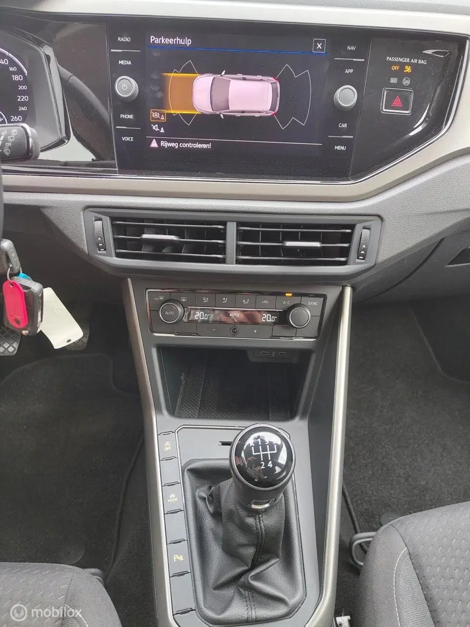 Volkswagen Polo 1.0 TSI Comfortline Business, clima, pcd uit 2021, foto 12