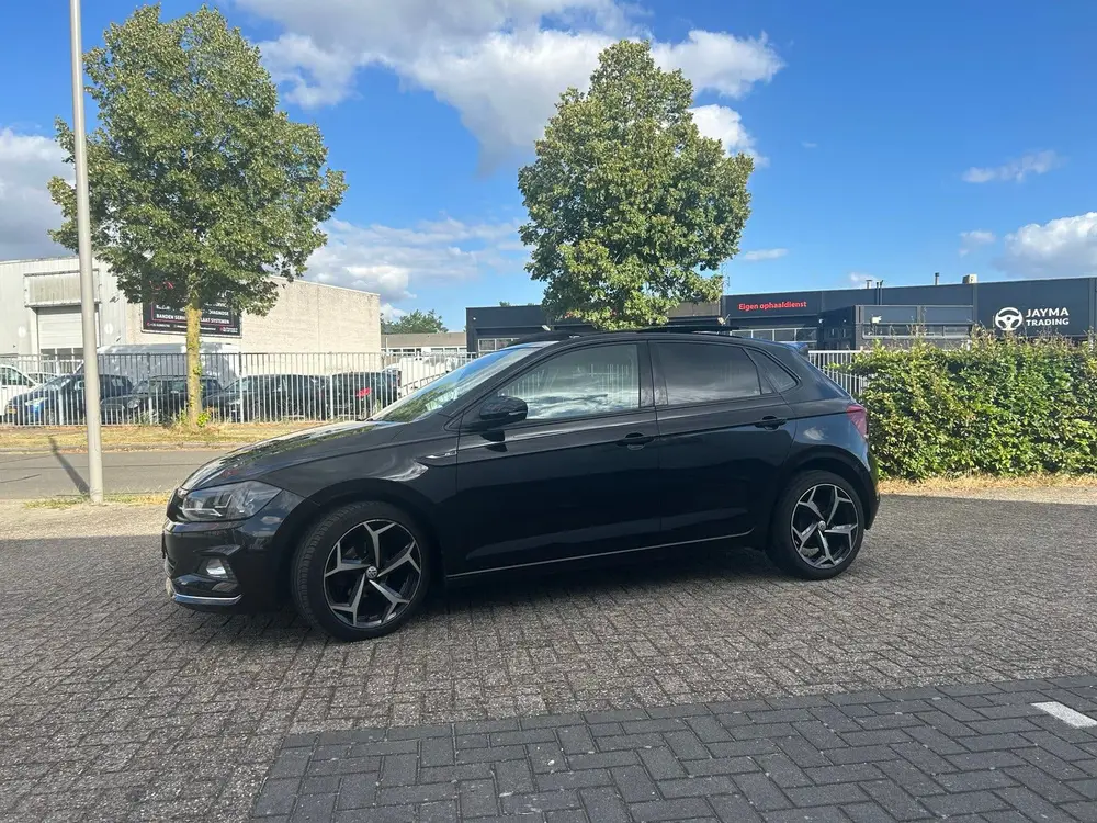 Volkswagen Polo 1.0 TSI 95pk PANO 7-DSG automaat 2019 Zwart uit 2019