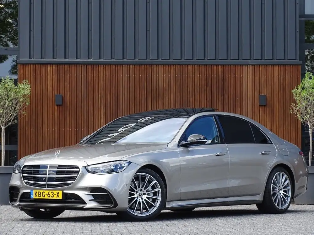 Mercedes-Benz S-Klasse 580 e 4M 510PK Lang AMG Designo / Bur uit 2024
