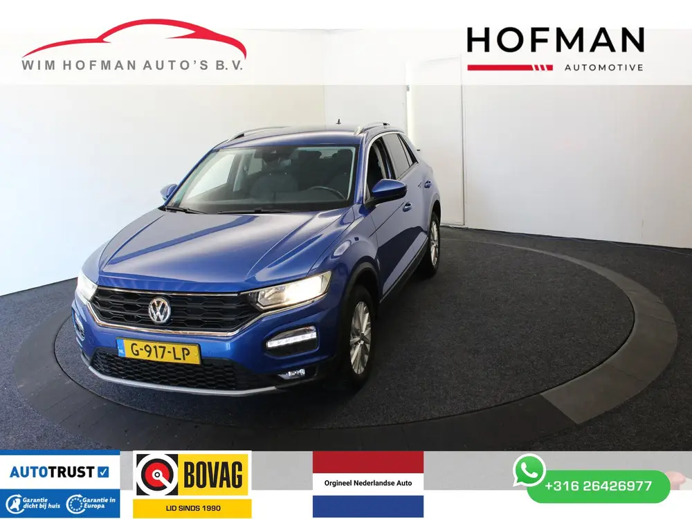 Volkswagen T-Roc 1.0 TSI Style Buss EL aKlep Trekh Navi app uit 2019