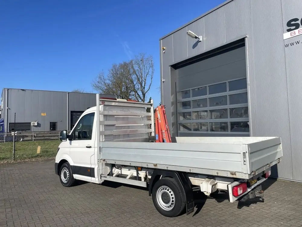 Volkswagen Crafter 2.0 TDI Pick-up met laadkraan (bj 2020) uit 2020, foto 2