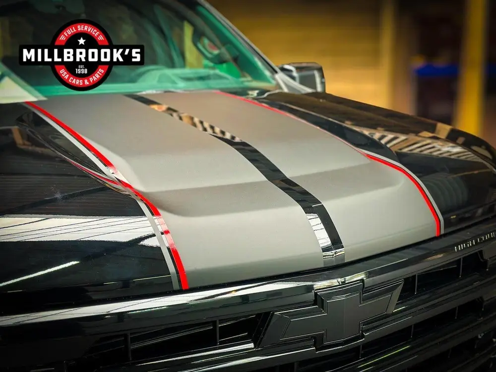 Chevrolet Silverado High Country Black Edition 6.2 V8 420 PK uit 2024, foto 14
