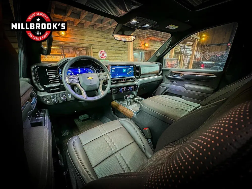 Chevrolet Silverado High Country Black Edition 6.2 V8 420 PK uit 2024, foto 16