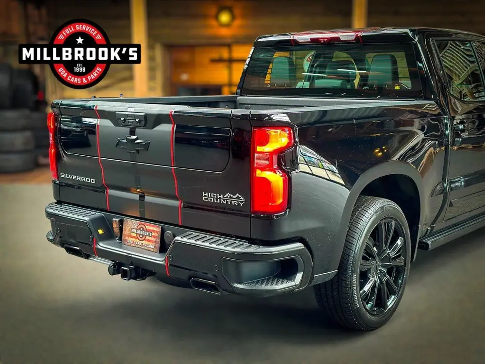 Chevrolet Silverado High Country Black Edition 6.2 V8 420 PK uit 2024, foto 6
