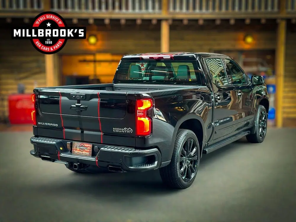 Chevrolet Silverado High Country Black Edition 6.2 V8 420 PK uit 2024, foto 7