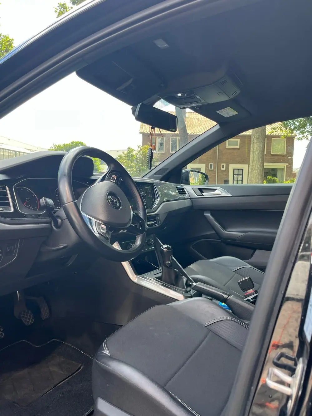 Volkswagen Polo Highline 1.0 TSI 95pk 2019 Zwart uit 2019, foto 11