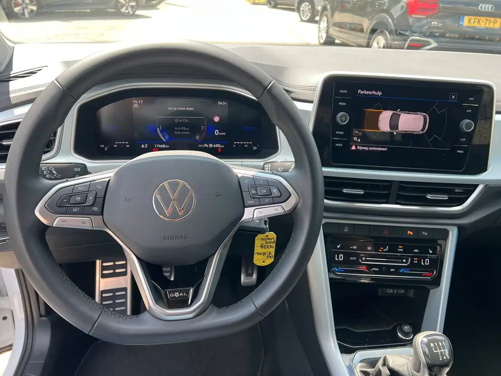 Volkswagen T-Roc 1.0 TSI goal navi, cruise, stoelverw, pdc uit 2025, foto 9