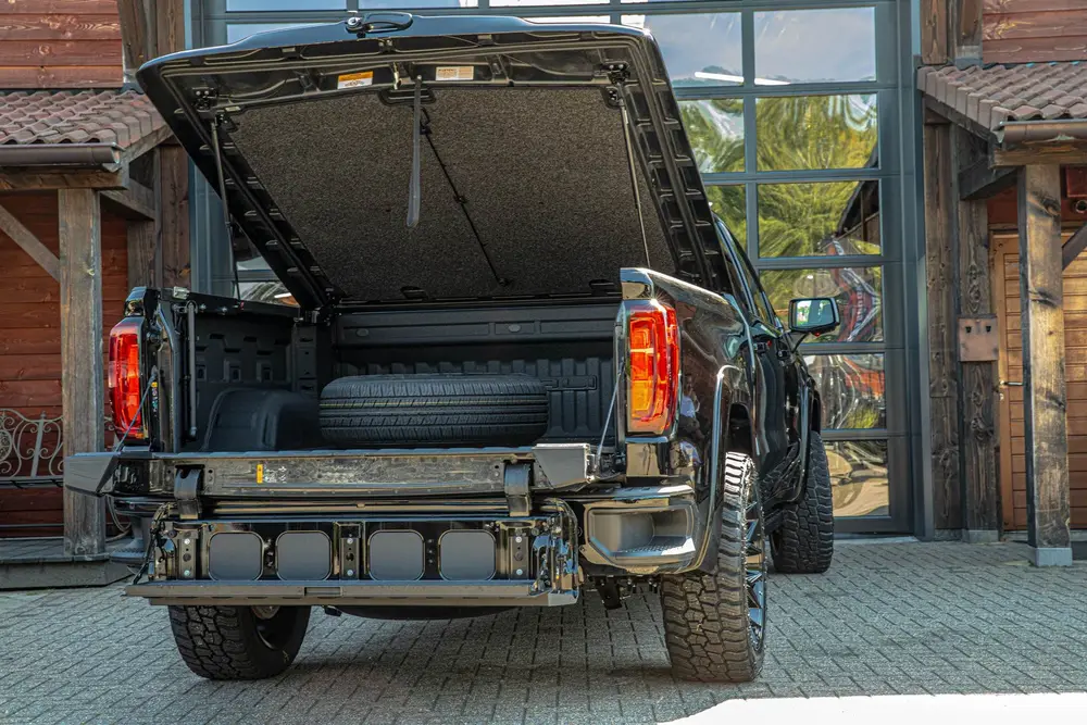 GMC Sierra Gmc Denali 6.2L V8 Wide body LPG | Widebody | Bla uit 2024, foto 8