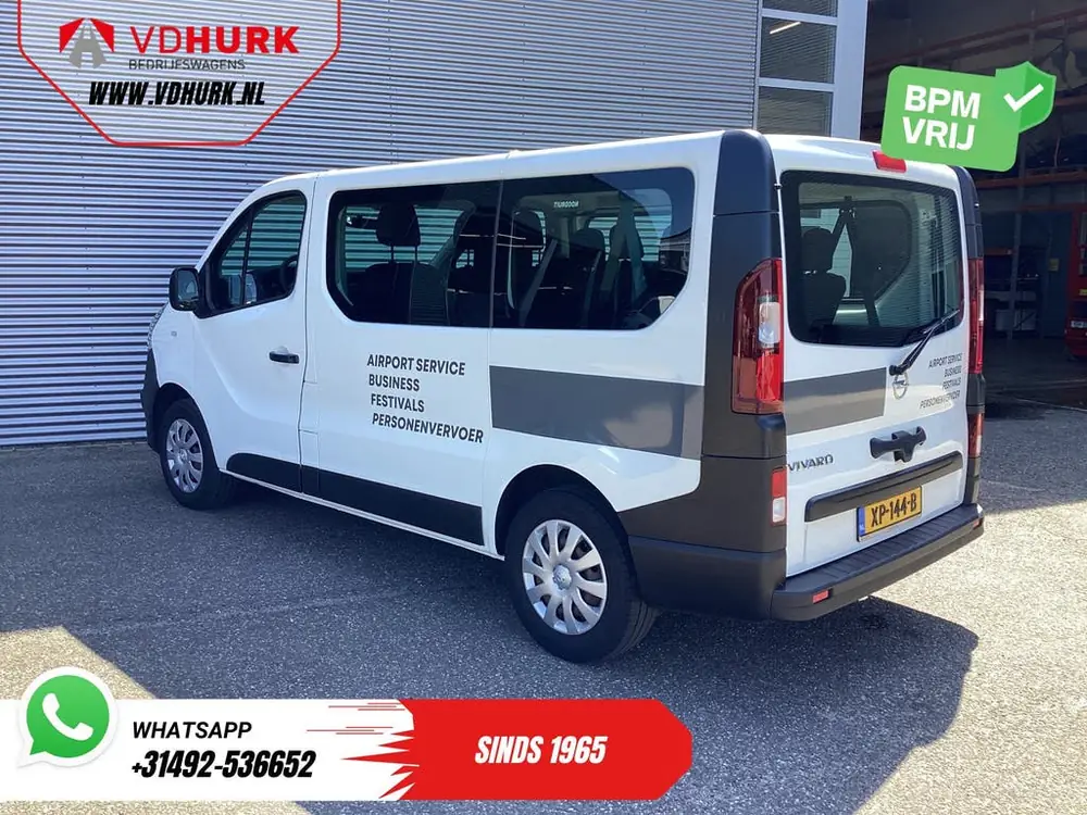 Opel Vivaro Combi 1.6 CDTI EURO6 EXPORT € 13.242,- Incl. B uit 2019, foto 2