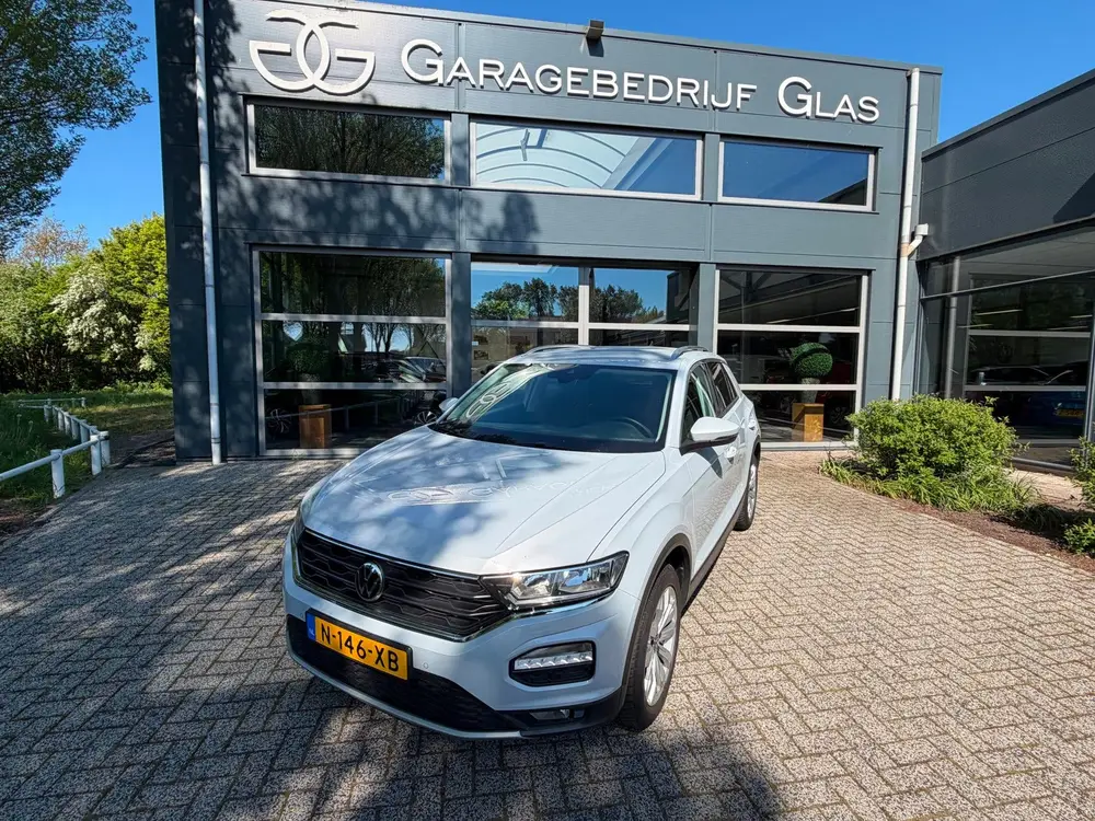 Volkswagen T-Roc 1.0 TSI Style carplay white silver metallic uit 2022, foto 10