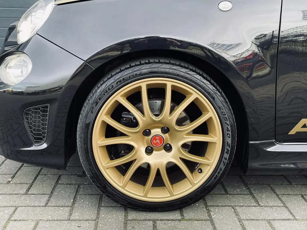 Abarth 595 1.4 T-JET SCORPIONEORO | LEER | HISTORIE AANWEZIG uit 2021, foto 10