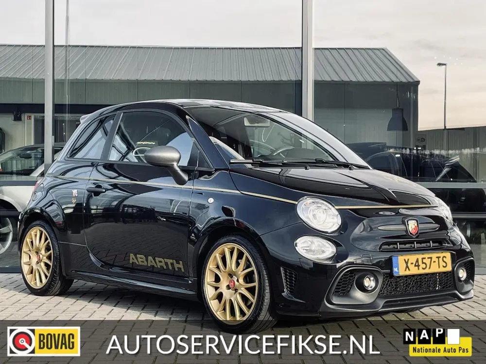 Abarth 595 1.4 T-JET SCORPIONEORO | LEER | HISTORIE AANWEZIG uit 2021, foto 3
